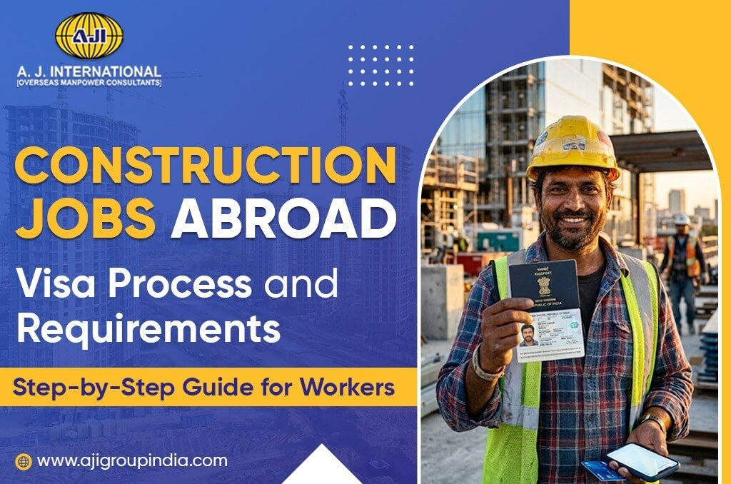Construction Jobs Abroad: Visa Process and Requirements – Step-by-Step Guide for Workers
