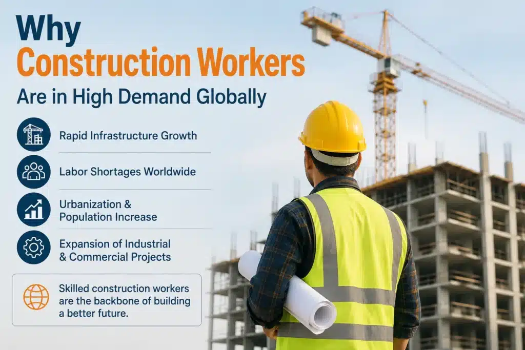 Why Construction Workers Are in High Demand Globally