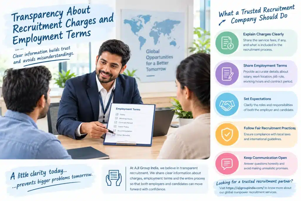 Transparency About Recruitment Charges and Employment Terms